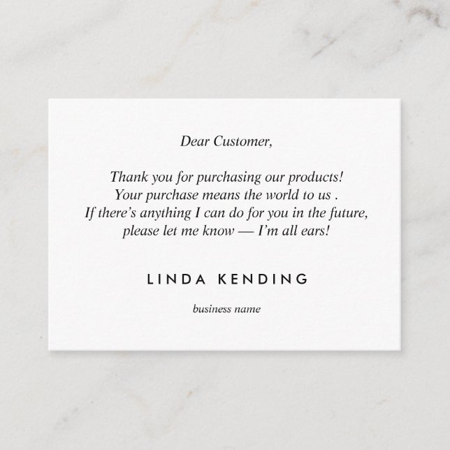 Gold Lotus yoga | Ruby Thank you for your purchase Enclosure Card (Front)