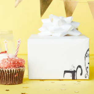 Gold Love Wrapping Paper