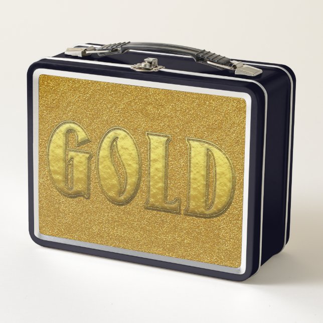 Gold Lunch Box (Front)