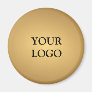 Gold Luxurious Gold Design Professional Your logo Magnet