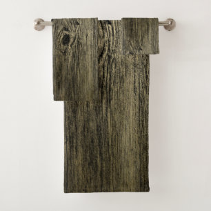 Gold Luxury Grain Bath Towel Set