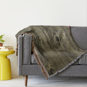 Gold Luxury Grain Throw Blanket