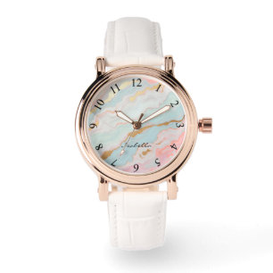 Gold Luxury Popular Blush Pink Mint Collection Watch