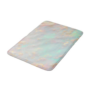 Gold Luxury Trendy Blush Pink Soft Mint Collection Bath Mat