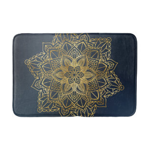 Gold Mandala Bath Mat