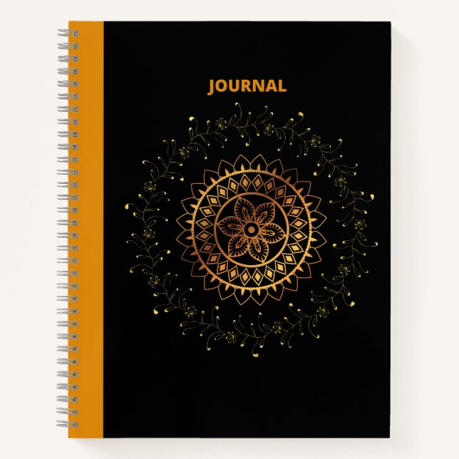 GOLD MANDALA JOURNAL (Front)