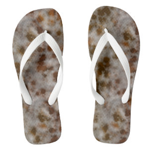 gold Marble Abstract Thongs