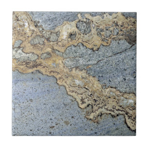 Gold marble look ceramic tile