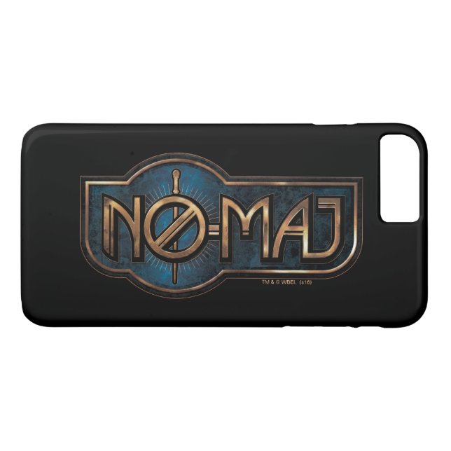 Gold & Marble NO-MAJ™ Badge Case-Mate iPhone Case (Back (Horizontal))