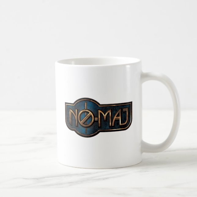 Gold & Marble NO-MAJ™ Badge Coffee Mug (Right)