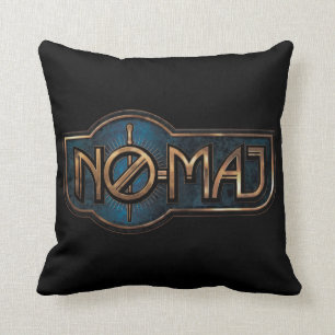 Gold & Marble NO-MAJ™ Badge Cushion