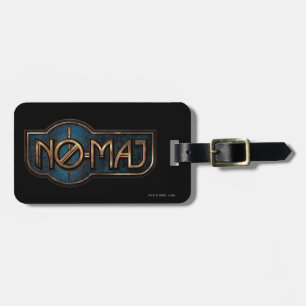 Gold & Marble NO-MAJ™ Badge Luggage Tag