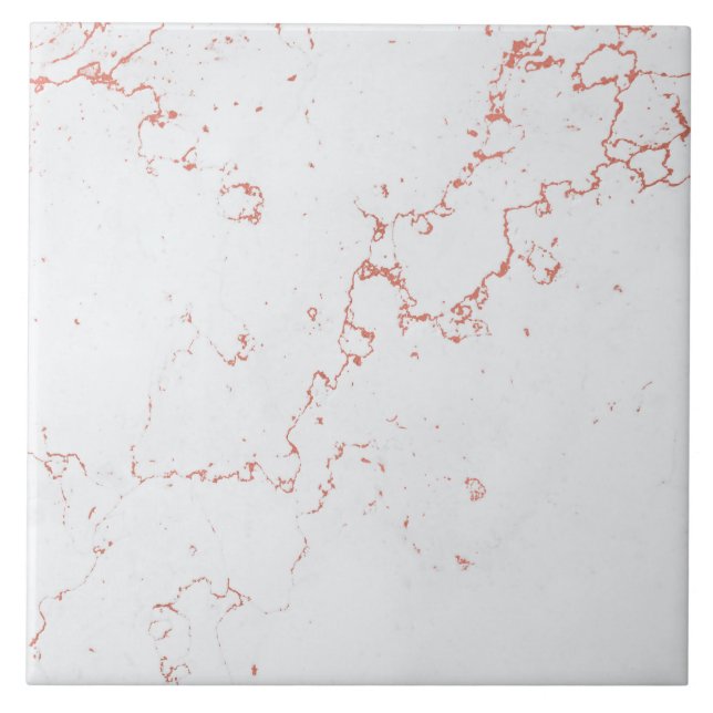 Gold Marble Pattern  Ceramic Tile (Front)