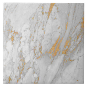 Gold Marble Pattern Ceramic Tile