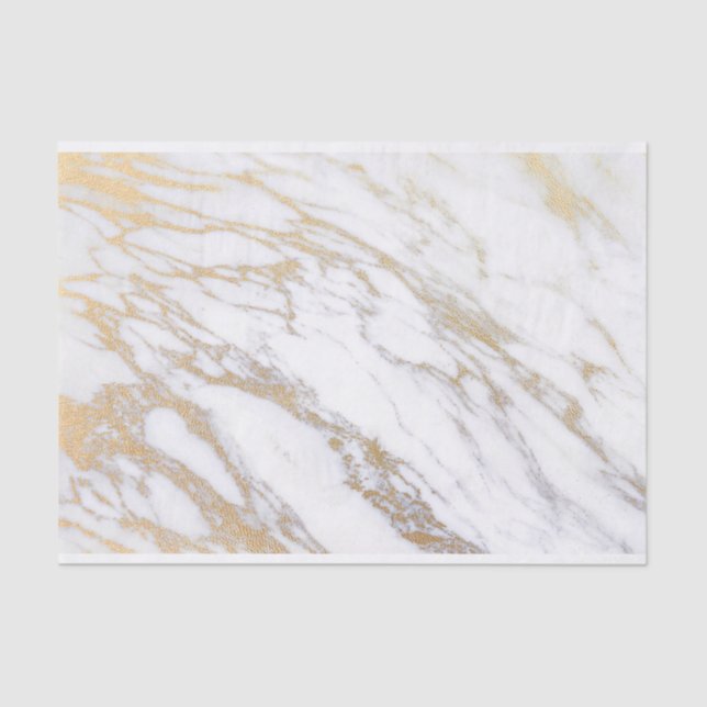 Gold Marble Tissue Paper (Front)
