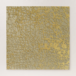 Gold Marbling: Grunge Texture Design Jigsaw Puzzle