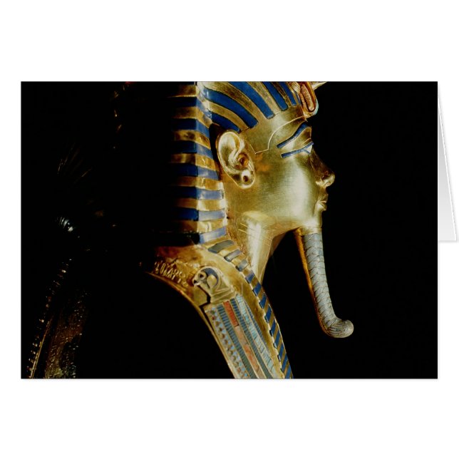 Gold mask of Tutankhamun (Front Horizontal)