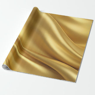 Gold Material Textured Wrapping Paper