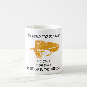 "Gold Matuka - Trout Fly "To Do List" Mug