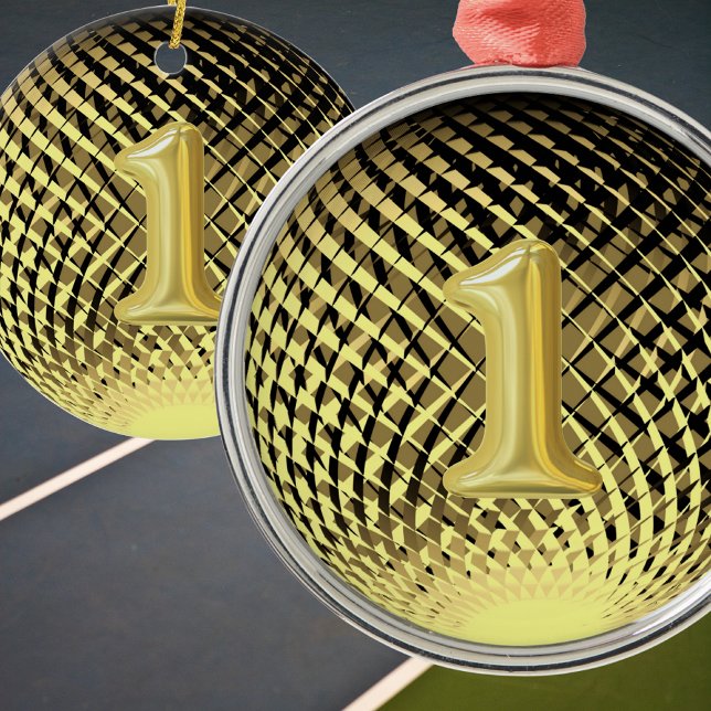 Gold medal, 1st place winner  ceramic ornament (Creator Uploaded)