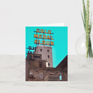 gold medal flour holiday card