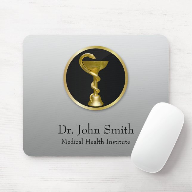 Gold Medical Hygieia Bowl Professional Mouse Pad (With Mouse)