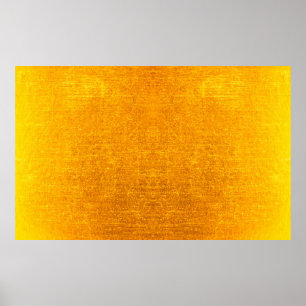 Gold metal brushed background or texture of brushe poster