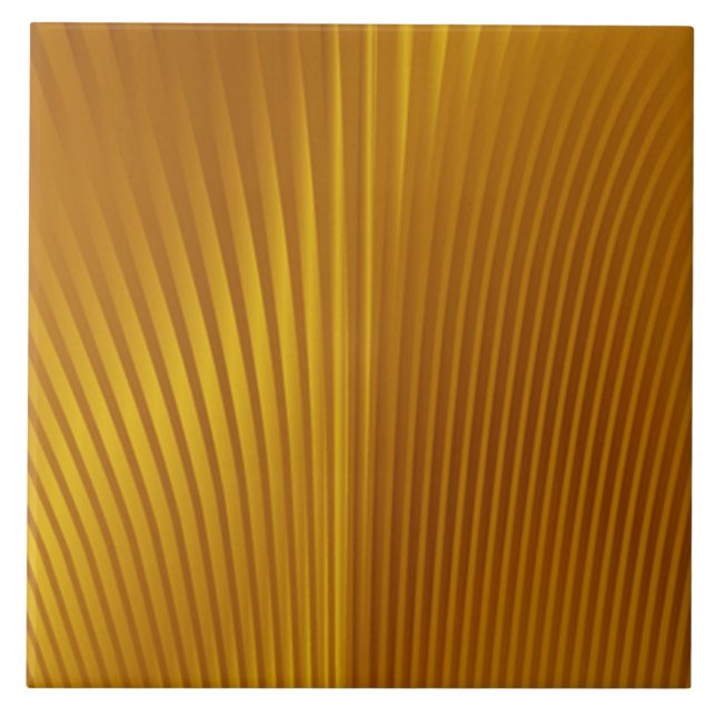 Gold Metal Deco Patterns Tile (Front)