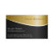 Gold Metal Effect Professional Business Card