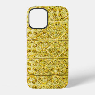 Gold metal seamless pattern  iPhone 12 case