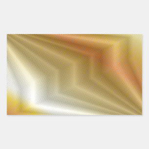 Gold metal texture rectangular sticker