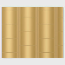 GOLD METALLIC ELEGANT BIRTHDAY WEDDING WRAP