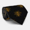 Gold Metallic Foil Bees on Black