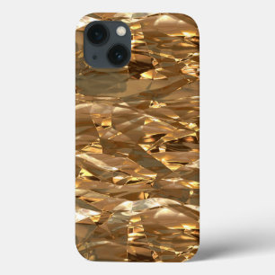 Gold Metallic Foil-effect iPhone 13 Case