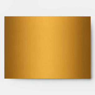 Gold Metallic Leopard Fur Lined Envelope