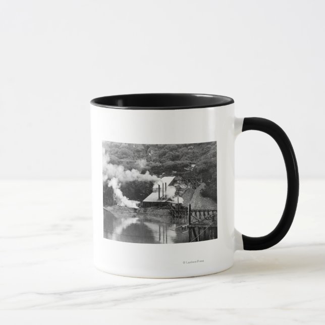 Gold Mine in Valdez, Alaska Photograph Mug (Right)