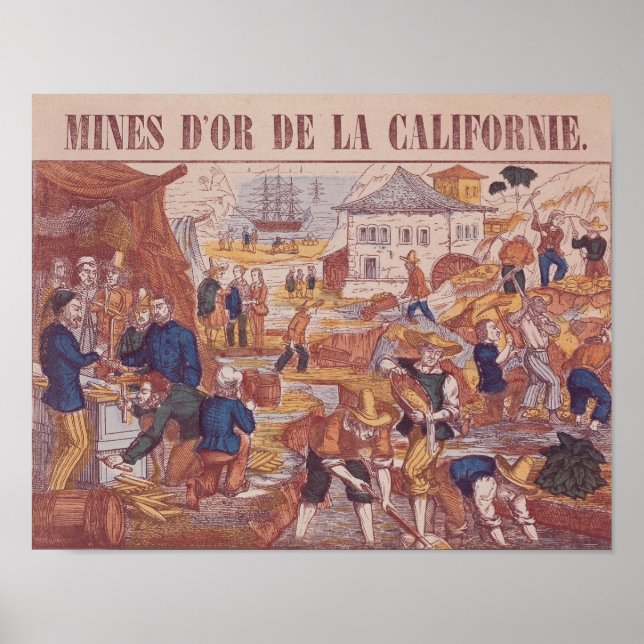 Gold Mines of California Poster (Front)