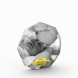 Gold Minimalist Photo Mother's Day