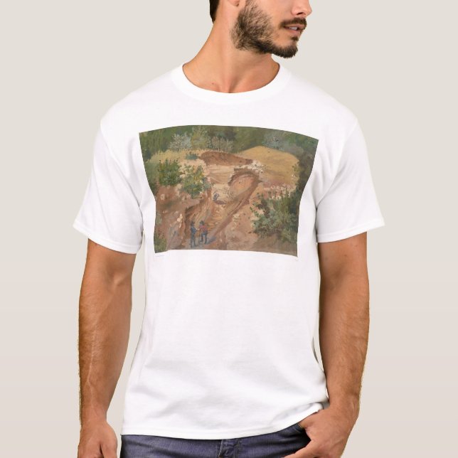Gold Mining (0139B) T-Shirt (Front)