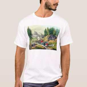 Gold Mining in California T-Shirt
