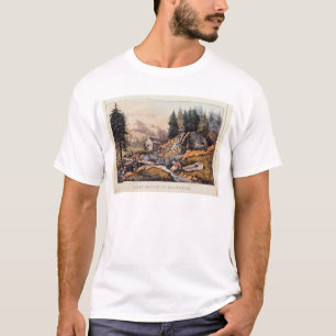 Gold Mining in California T-Shirt