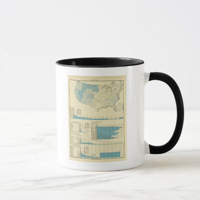 Gold mining regions mug (Right)