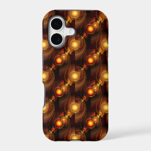 Gold Modern Boho Elegant Abstract Art Pattern #501
