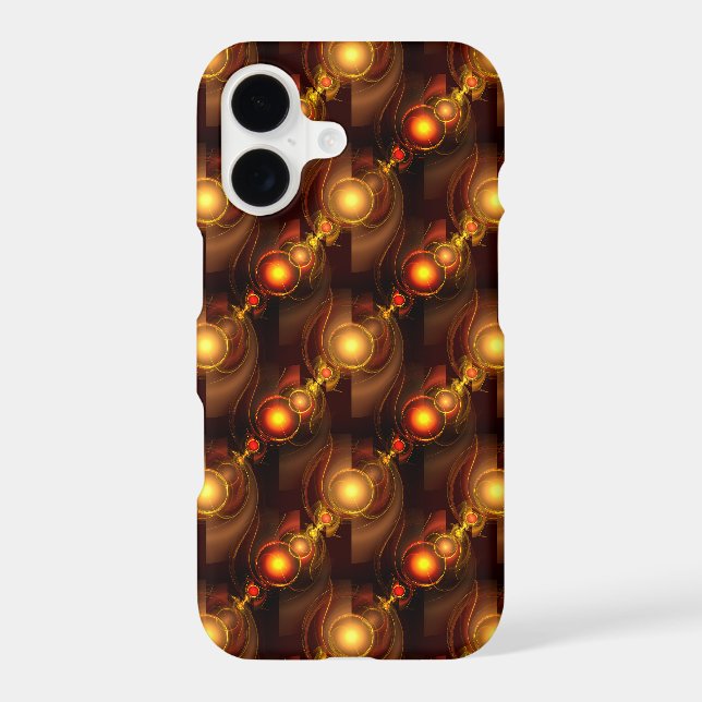 Gold Modern Boho Elegant Abstract Art Pattern #501 (Back)