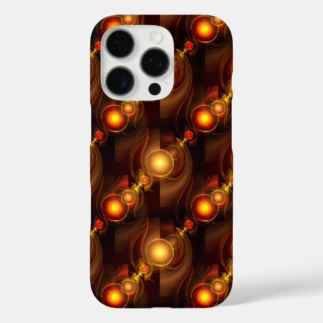 Gold Modern Boho Elegant Abstract Art Pattern #501 Case-Mate iPhone Case (Back)