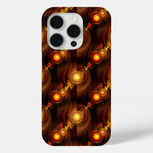 Gold Modern Boho Elegant Abstract Art Pattern #501 iPhone 15 Pro Case