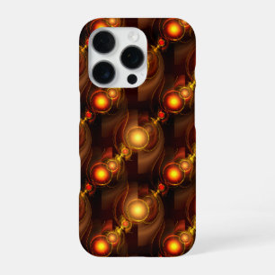 Gold Modern Boho Elegant Abstract Art Pattern #501 iPhone 16 Pro Case