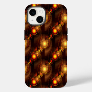 Gold Modern Boho Elegant Abstract Art Pattern #501 iPhone 14 Case