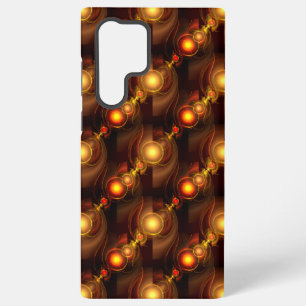 Gold Modern Boho Elegant Abstract Art Pattern #501 Samsung Galaxy Case