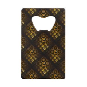 Gold Modern Boho Elegant Abstract Art Pattern #502